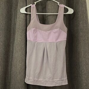 Lululemon Light Purple Sleeveless Top